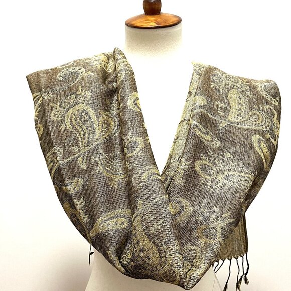 Accessories - Women's Double-Side Pashmina Shawl/Scarf Wrap